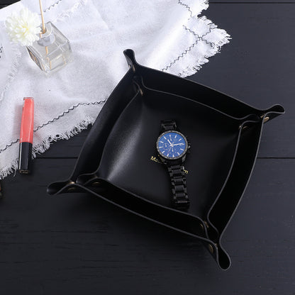 Leather Storage Box Organizer