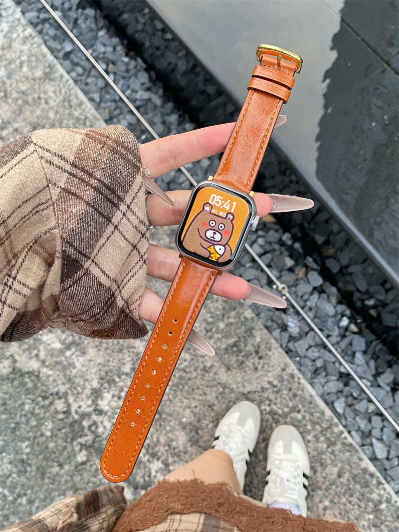 Leather Strap for Apple Watch