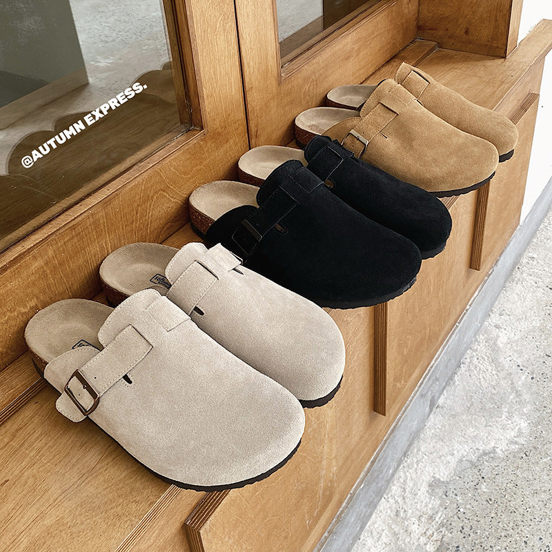 Leather suede Boodles shoes