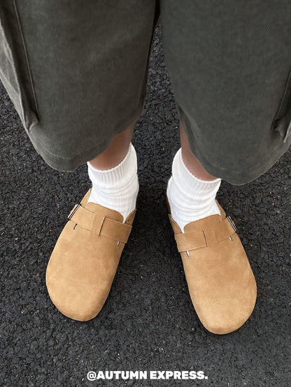 Leather suede Boodles shoes