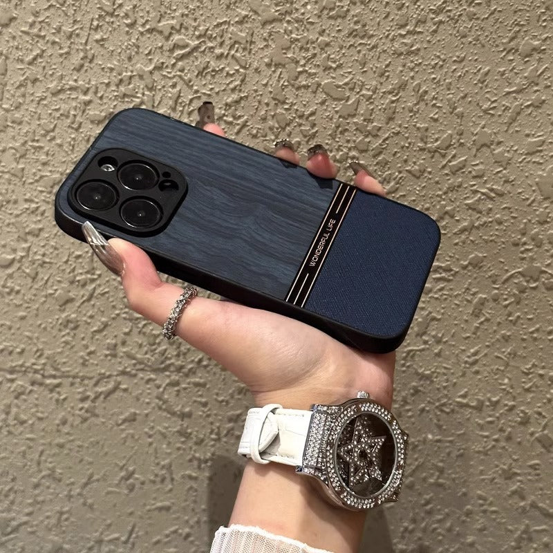 Leather Texture iPhone Protective Case