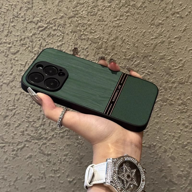 Leather Texture iPhone Protective Case