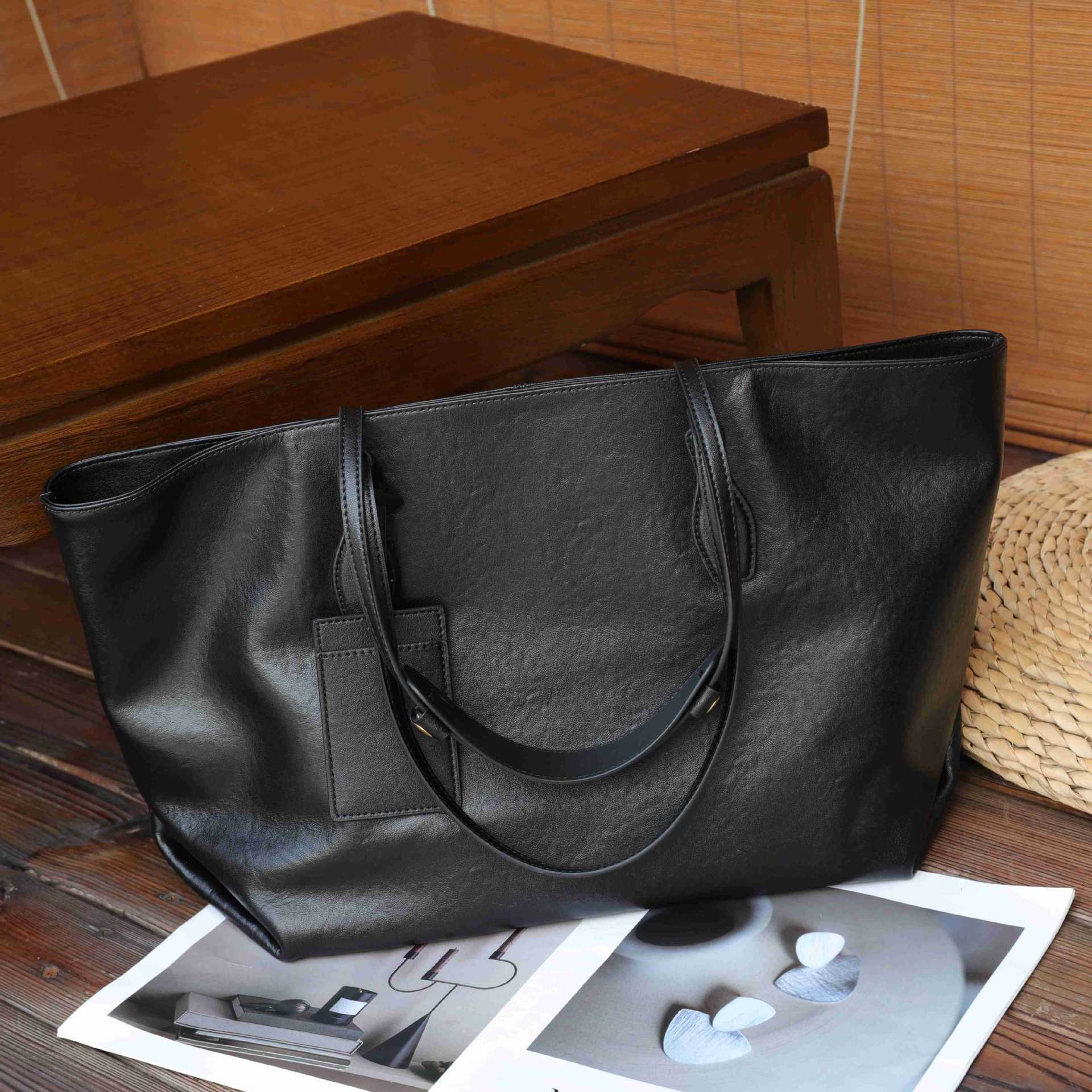 Leather Tote Bag