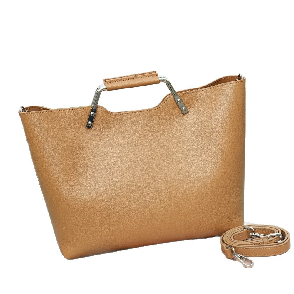 leather tote bag