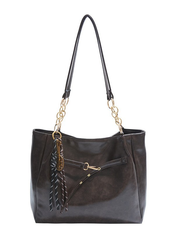 leather tote bag