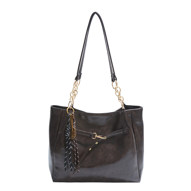 leather tote bag