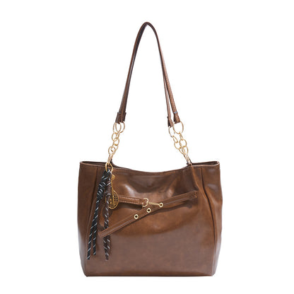 leather tote bag