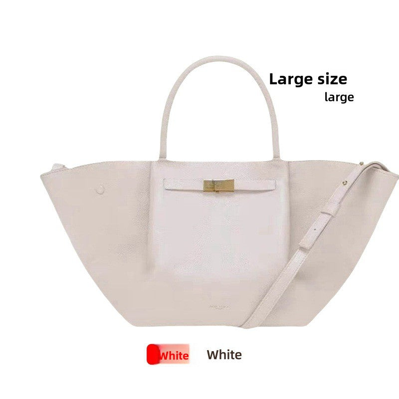 leather tote bag