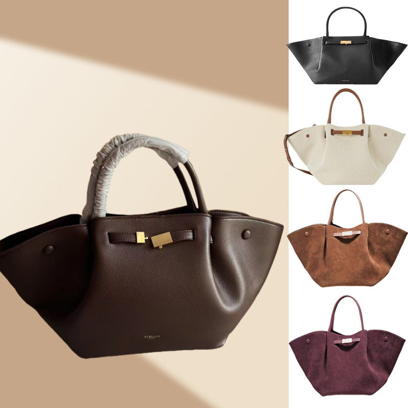 leather tote bag