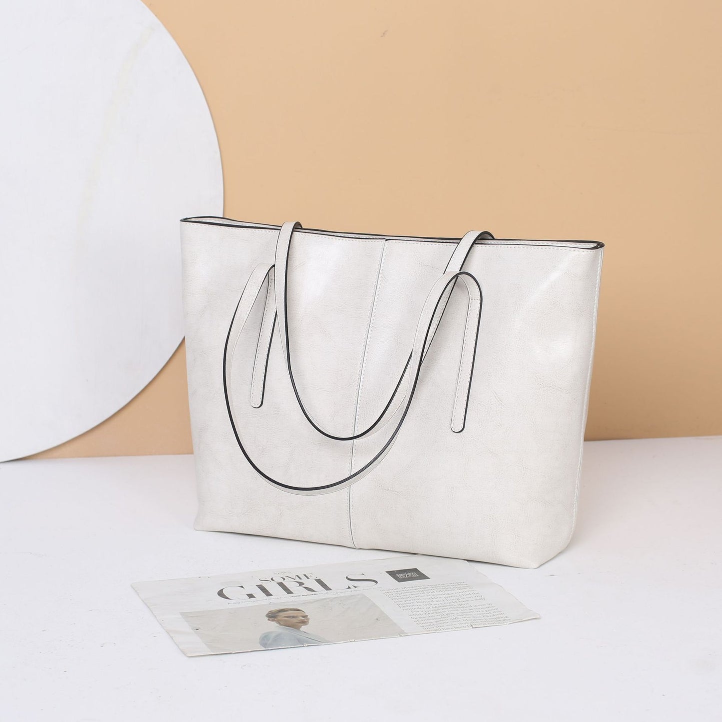 Leather Tote Bag