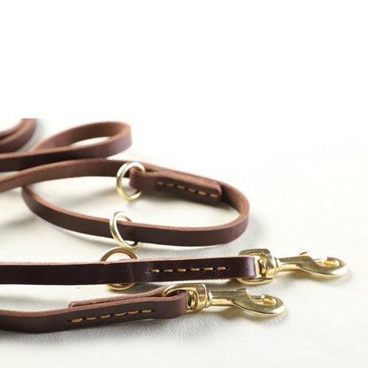 Leather towing rope