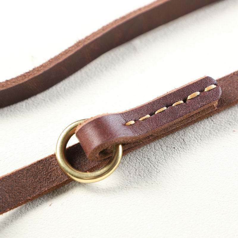 Leather towing rope