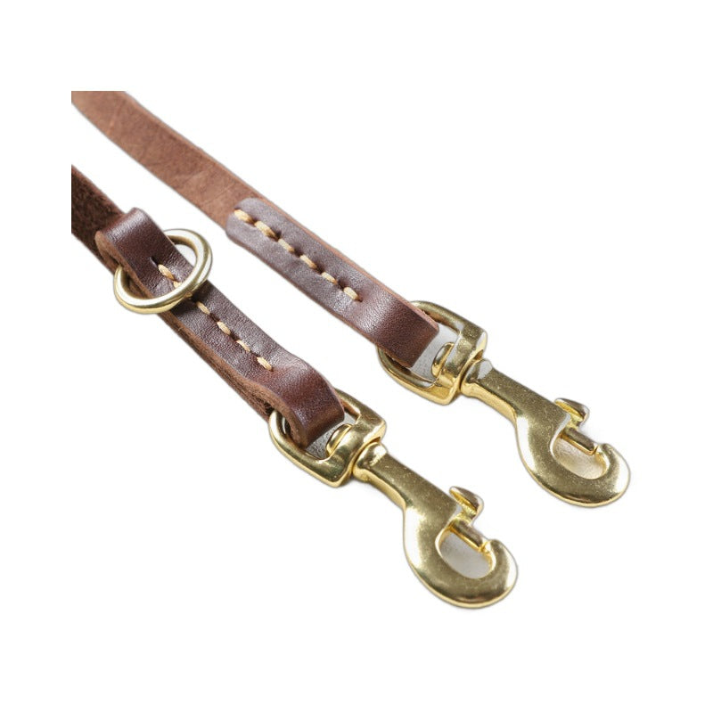 Leather towing rope