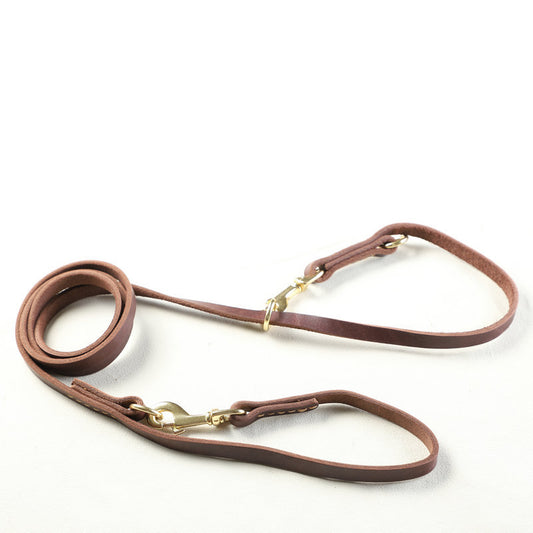 Leather towing rope