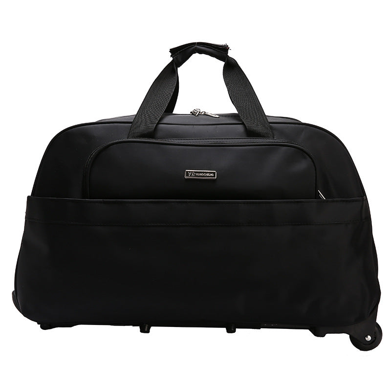 Leather travel backpack for hiking and traveling