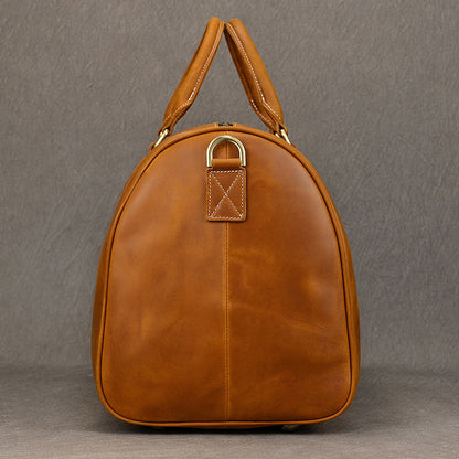 leather travel bag