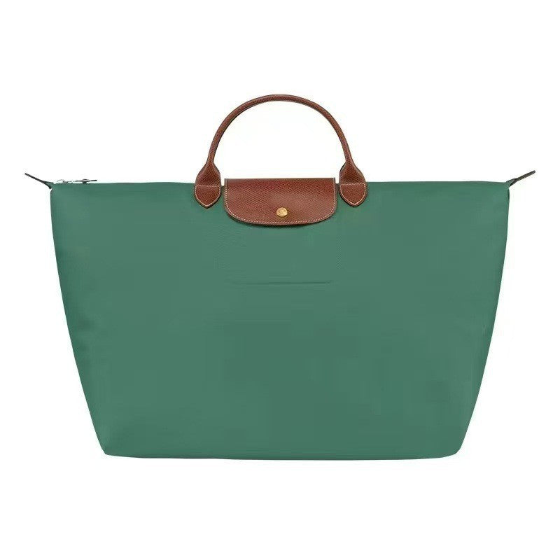 leather travel bag