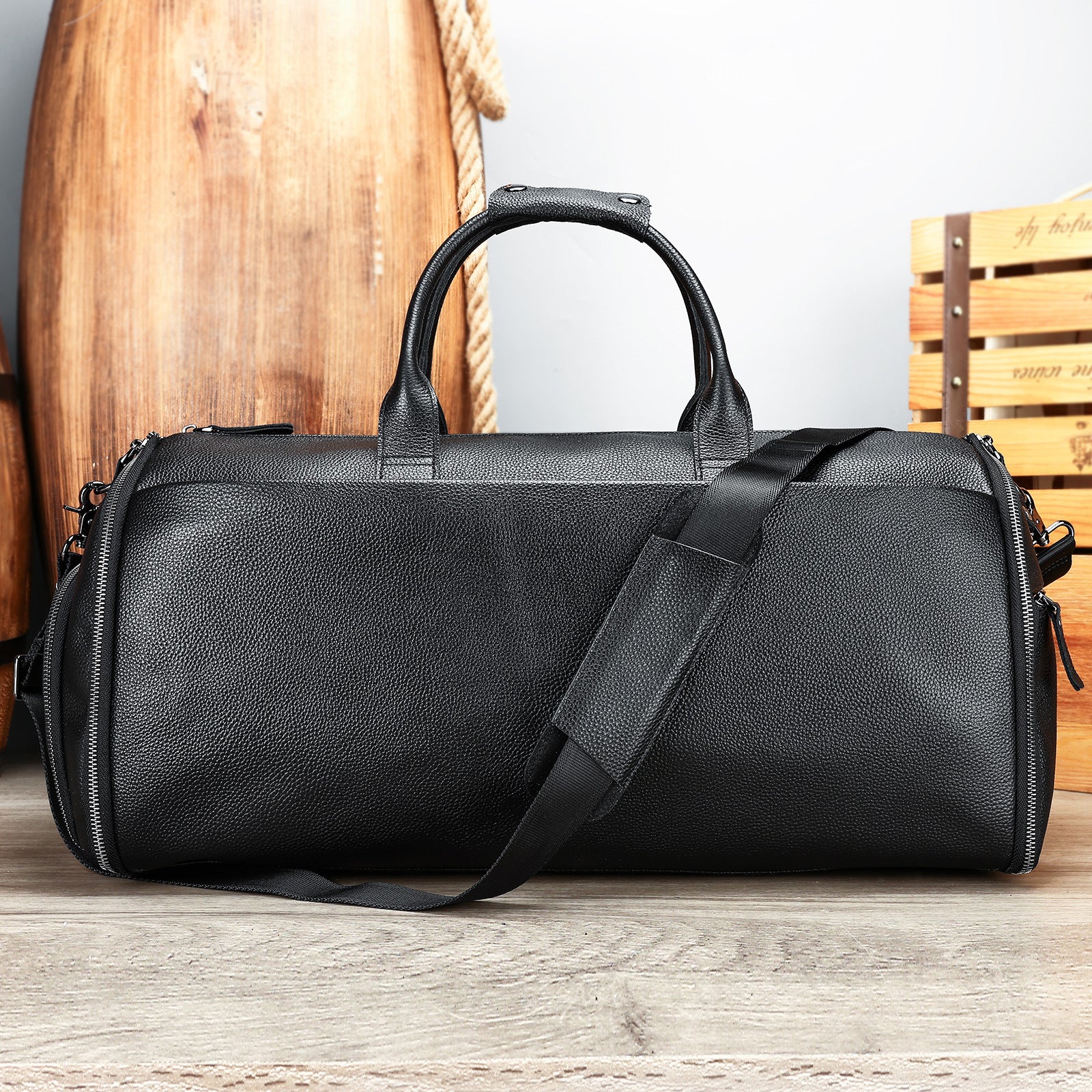 Leather Travel Bag
