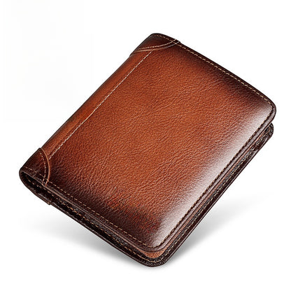 Leather wallet for men