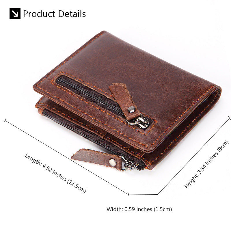 Leather Wallet Men