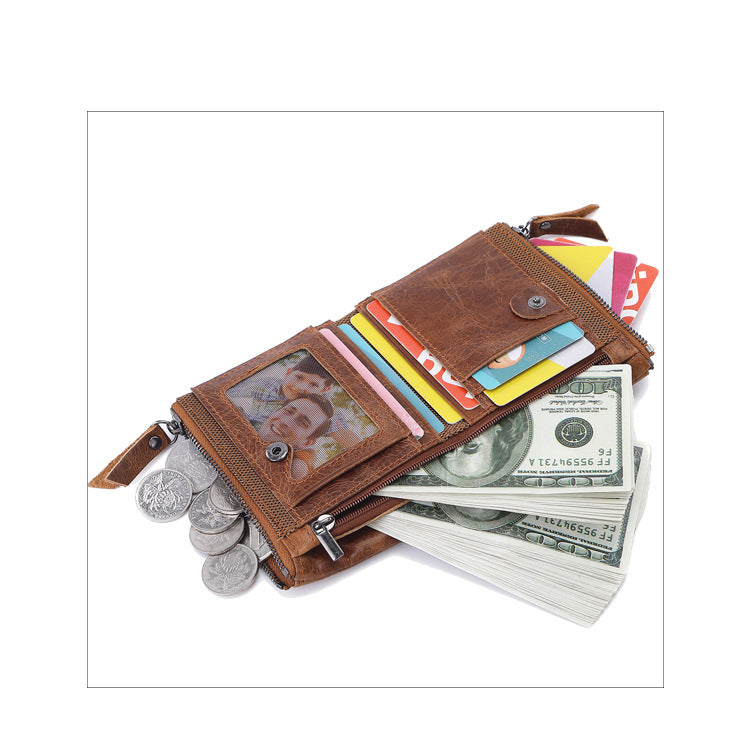 Leather Wallet Men