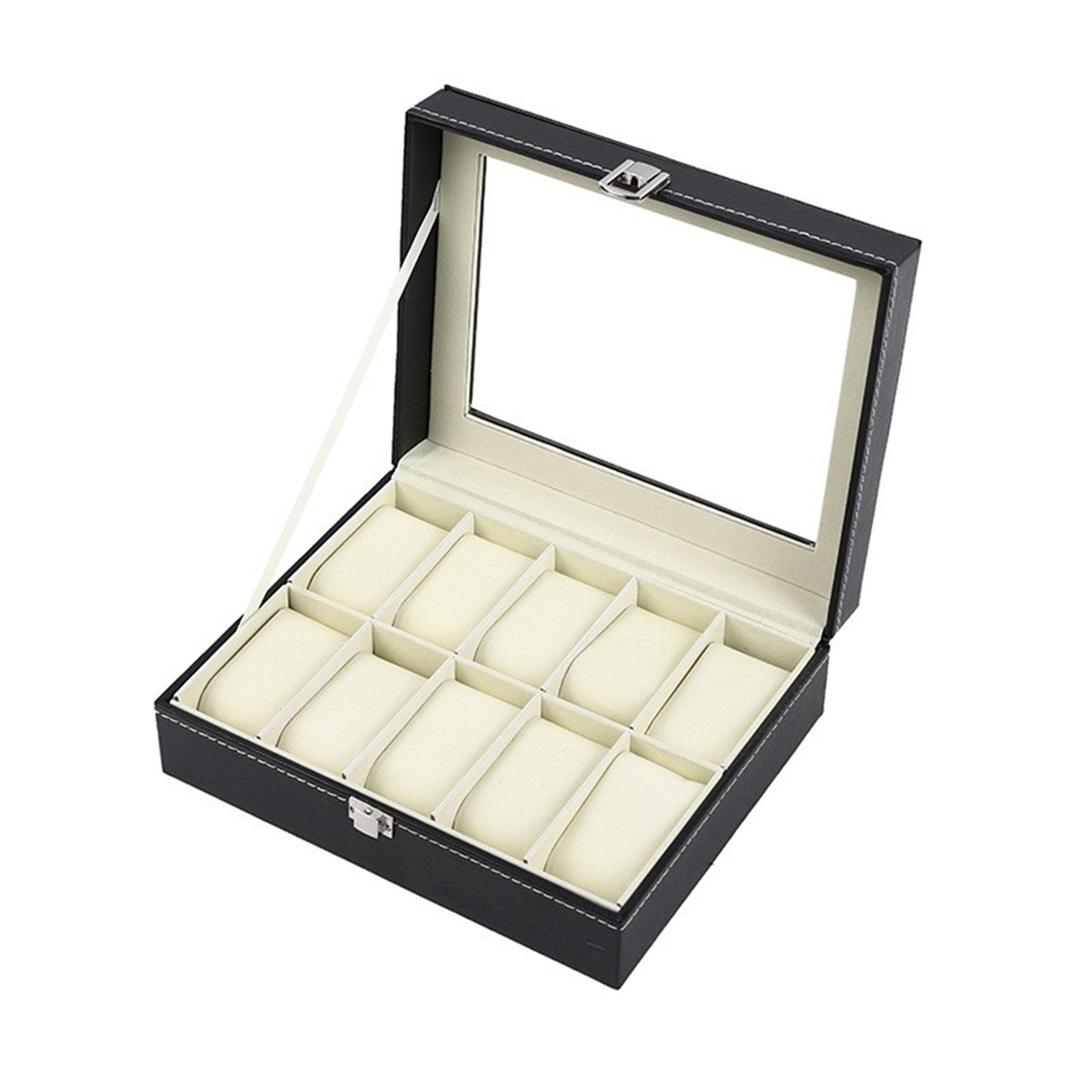 Leather watch box