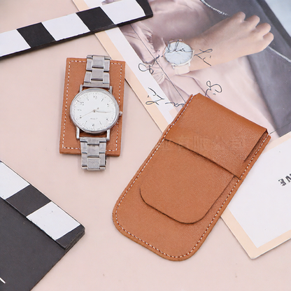 leather watch case