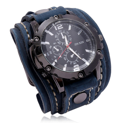 Leather watch