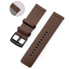 Brown with black buckle