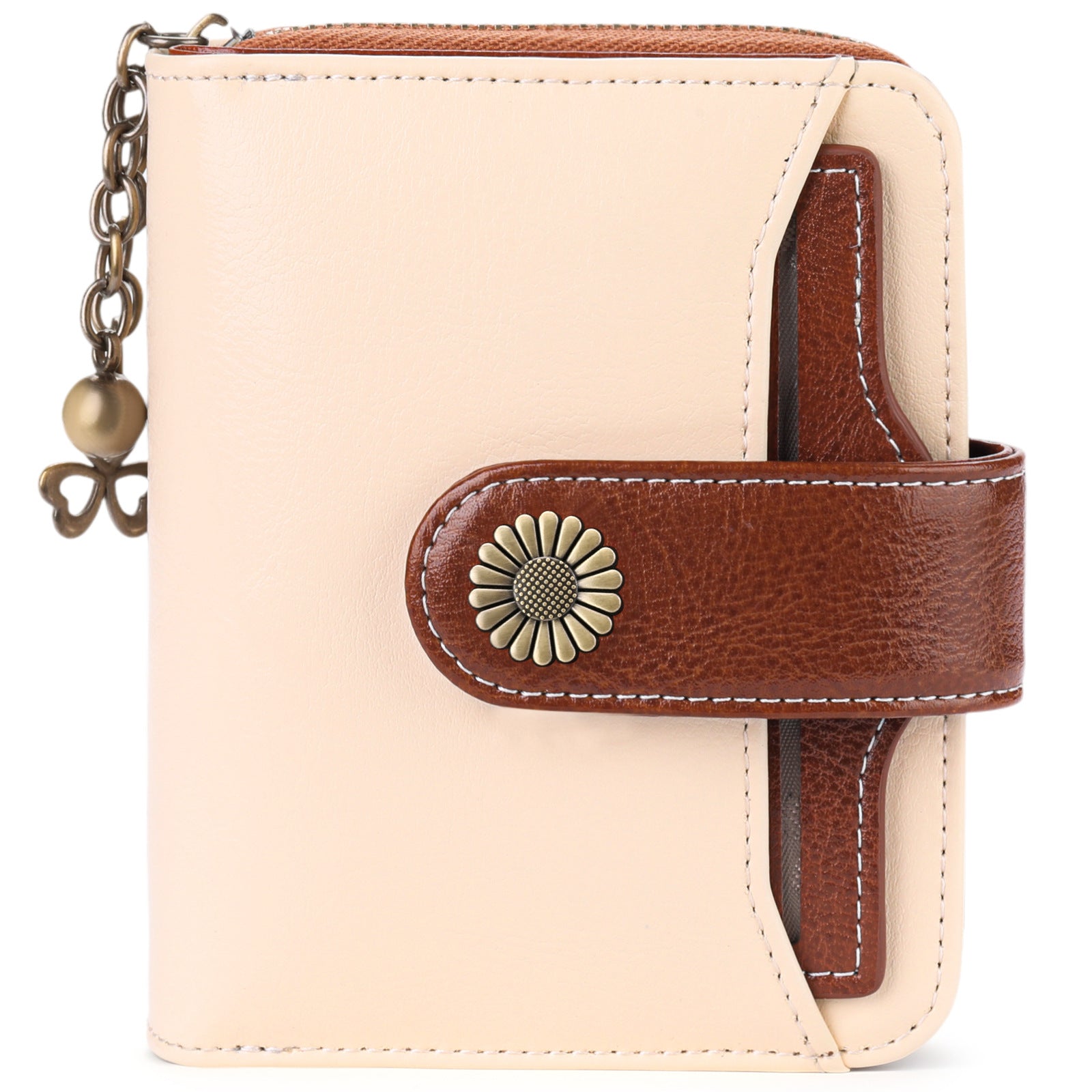 Leather women's wallet