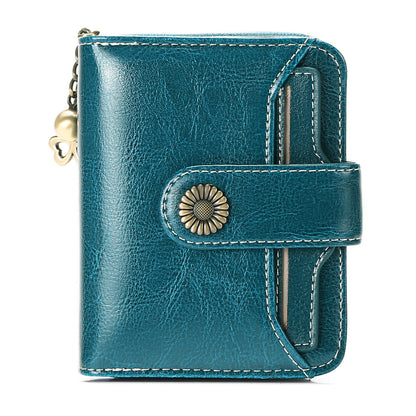 Leather women's wallet