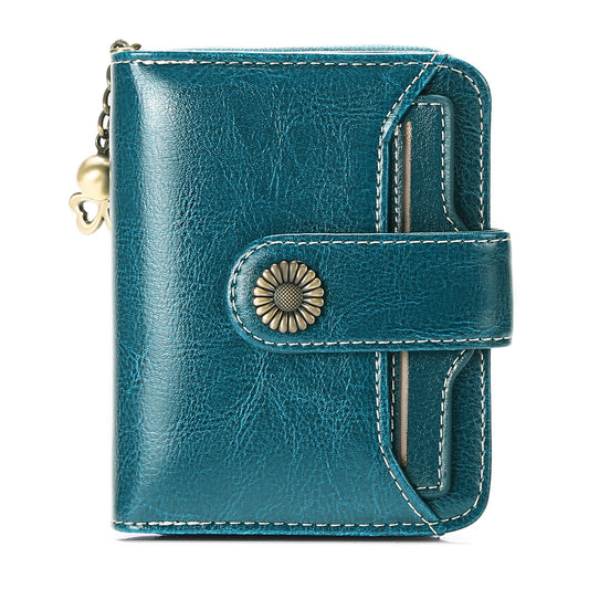 Leather women's wallet