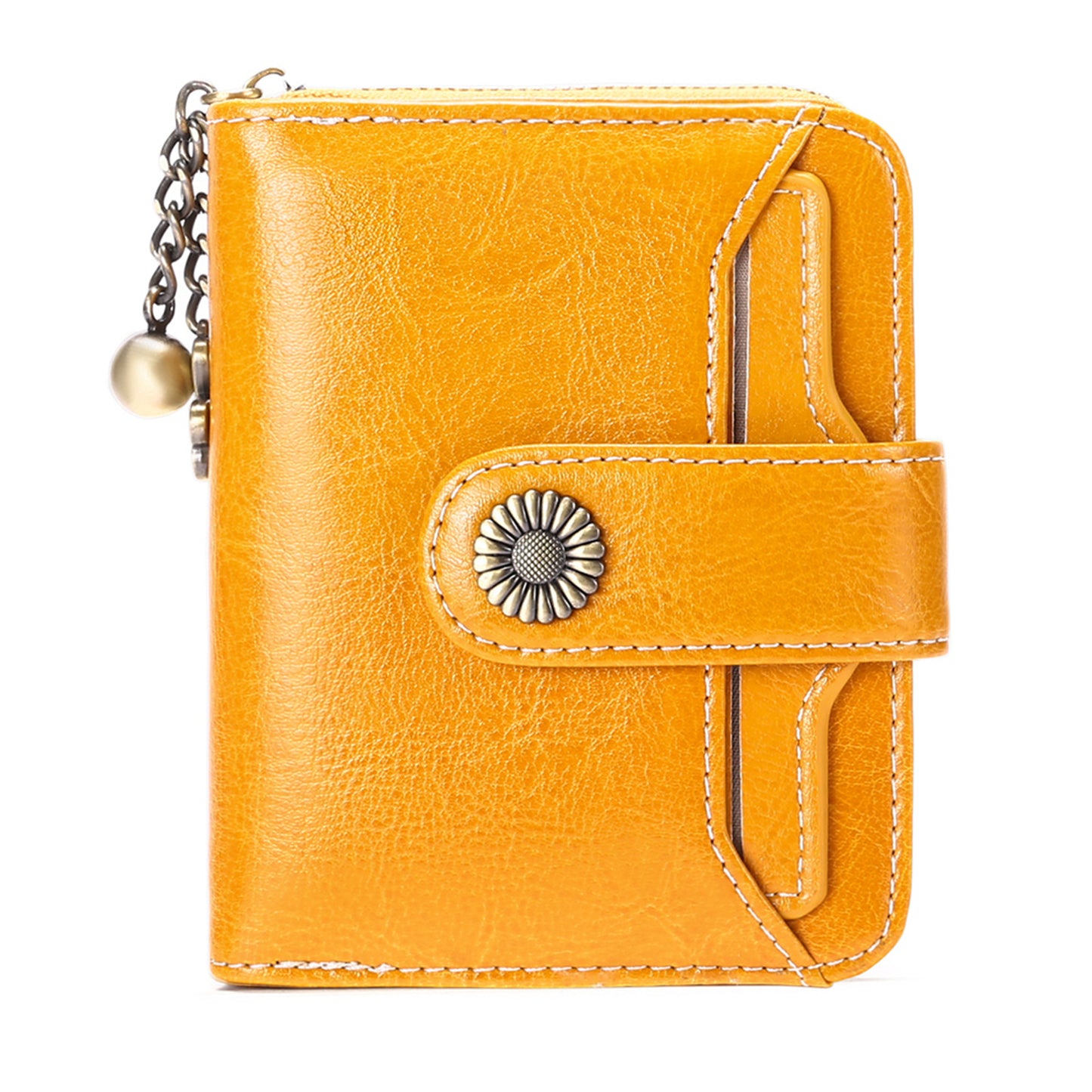 Leather women's wallet