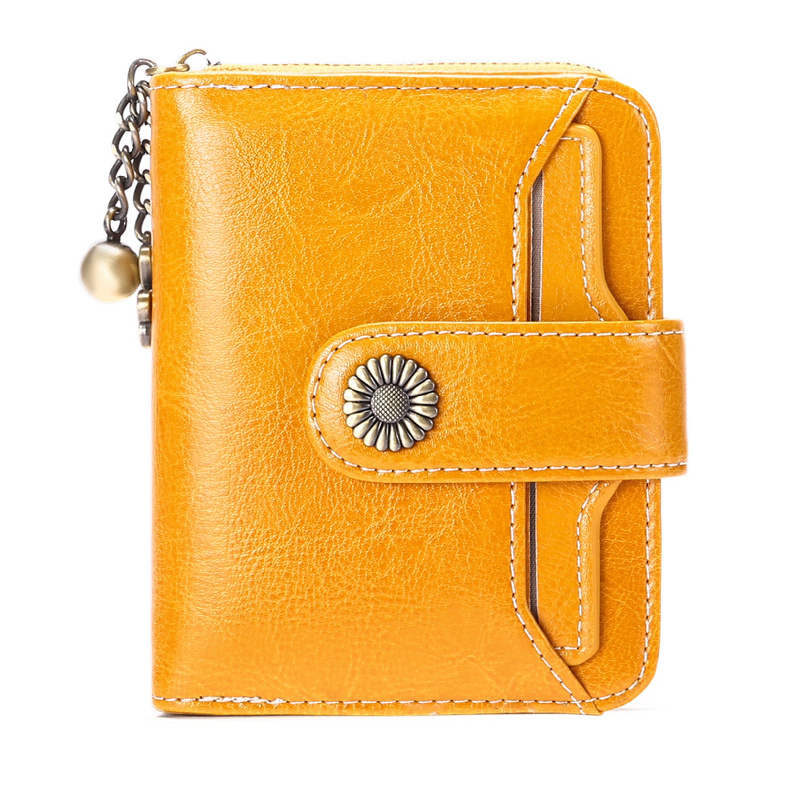 Leather women's wallet