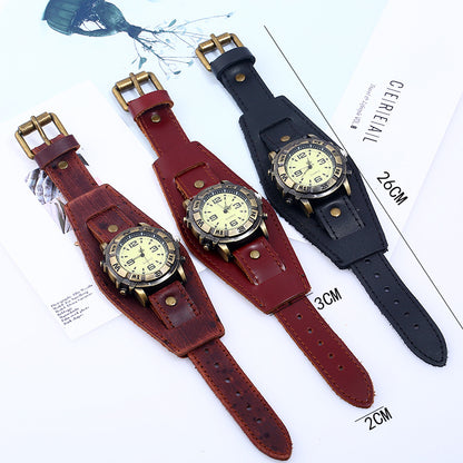 Leather Wristwatch