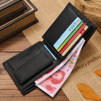 Leather zero wallet