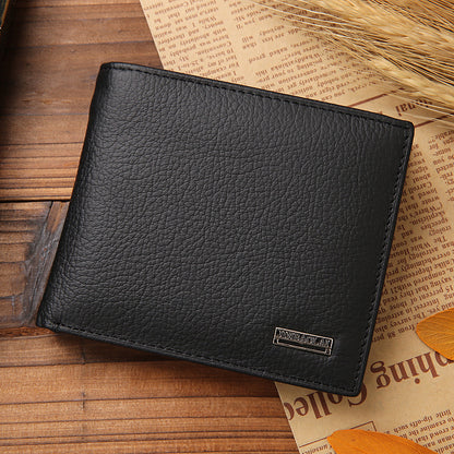 Leather zero wallet