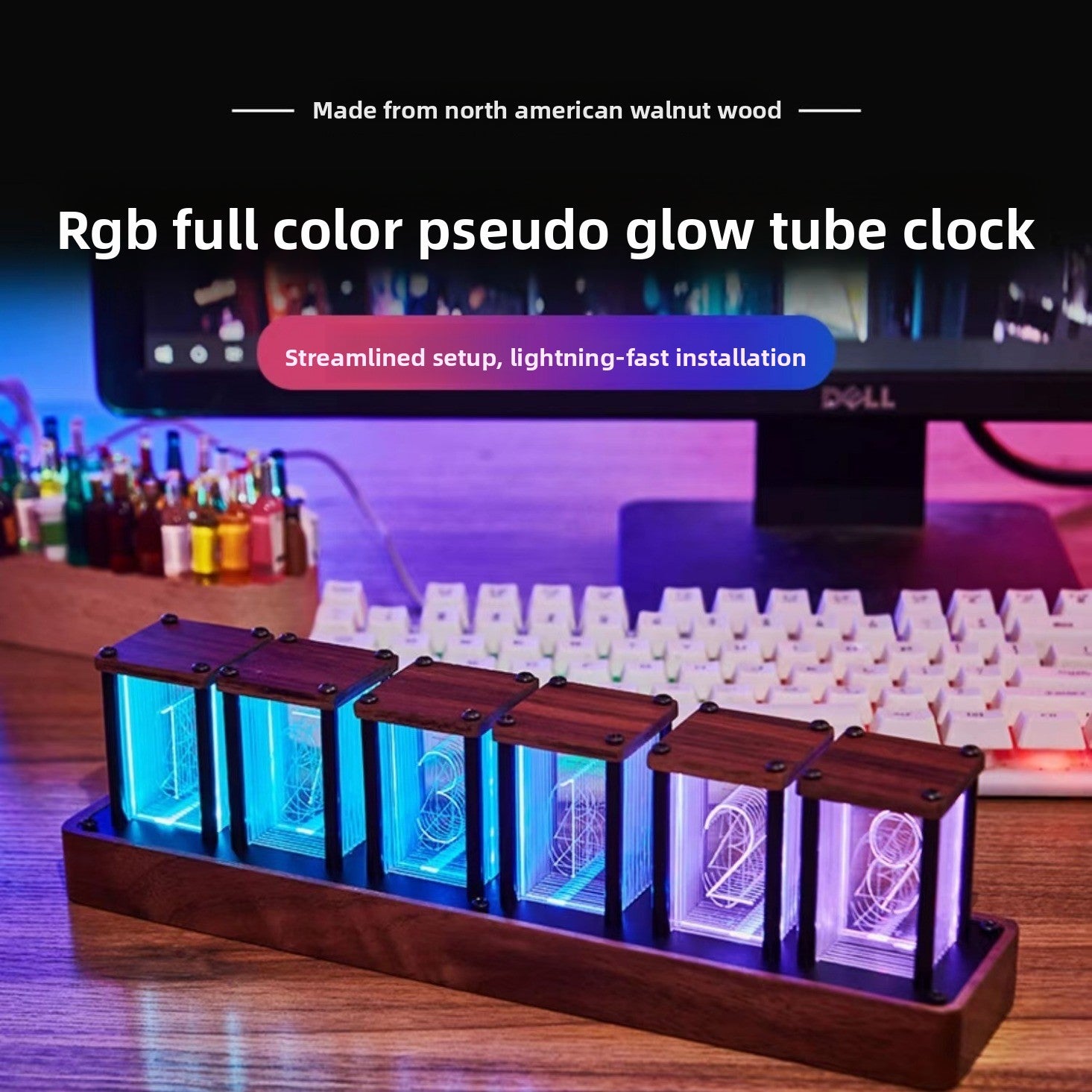LED alarm clock