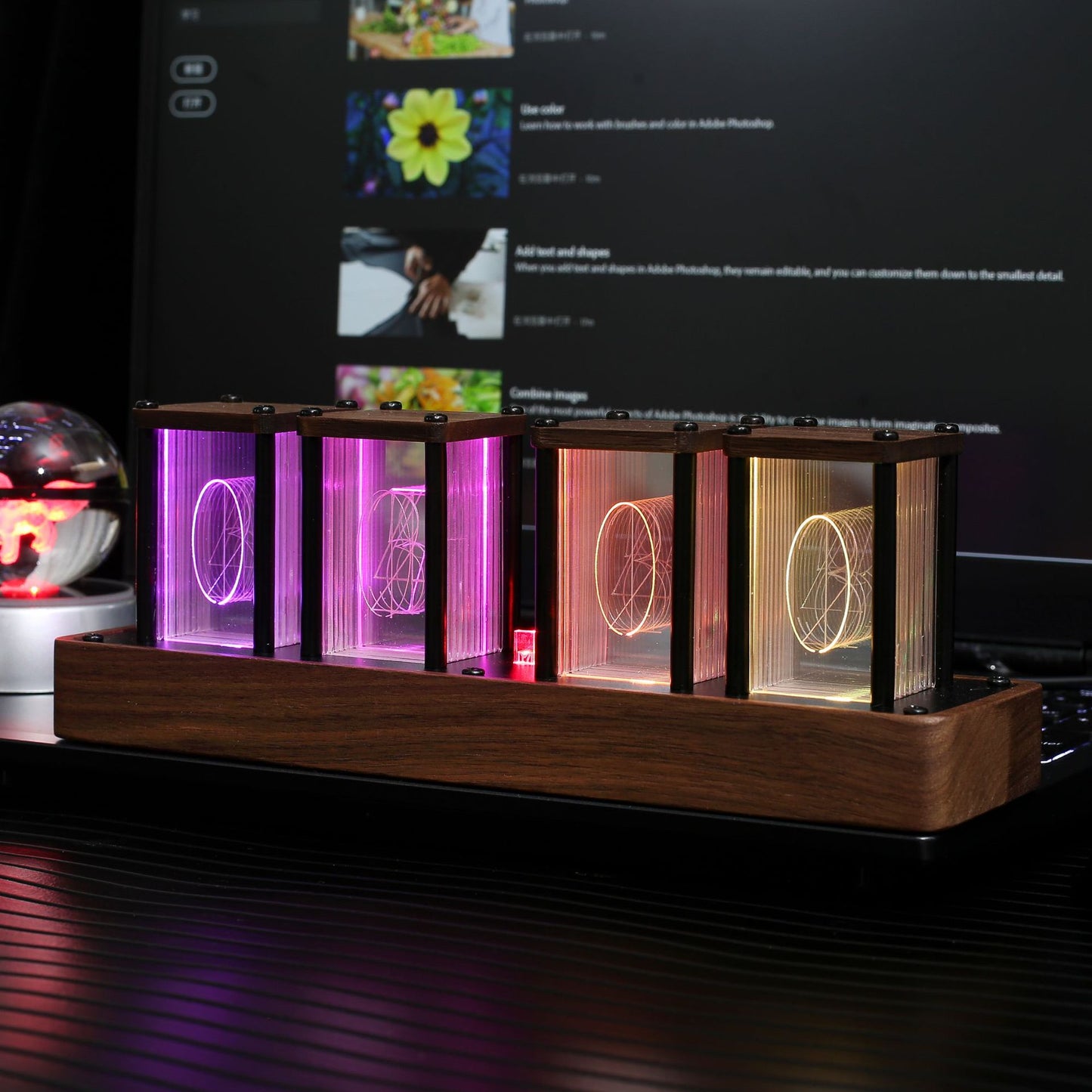 LED alarm clock
