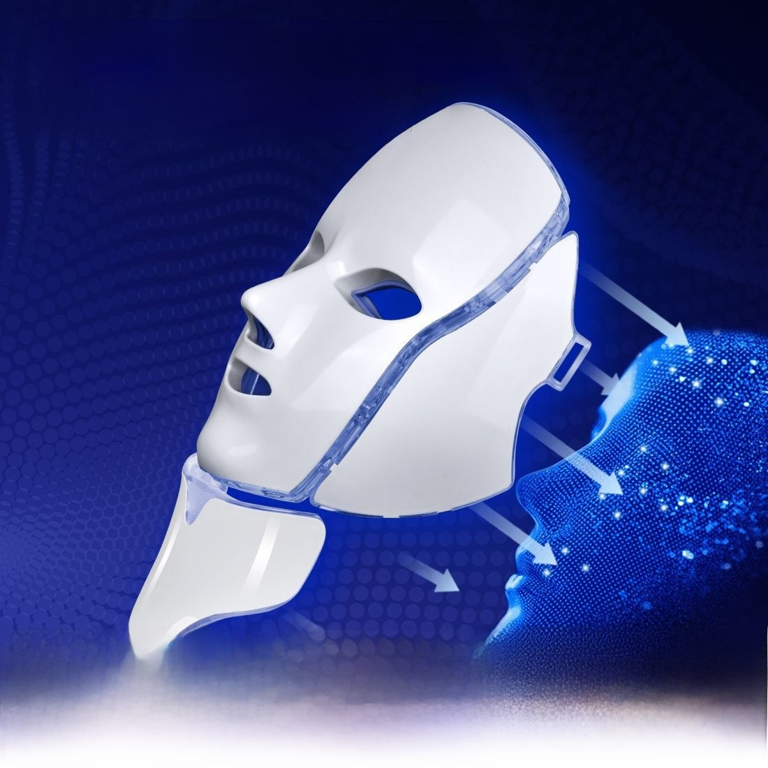 LED Beauty Mask Photon Rejuvenation Device 7-Color Spectrum Skin Care