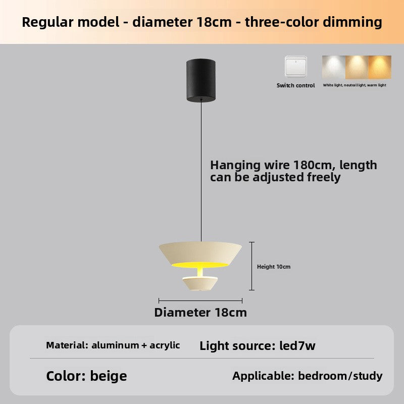 LED Bedside Chandelier