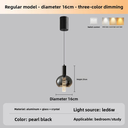 LED Bedside Chandelier