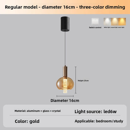 LED Bedside Chandelier