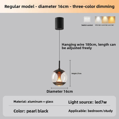 LED Bedside Chandelier