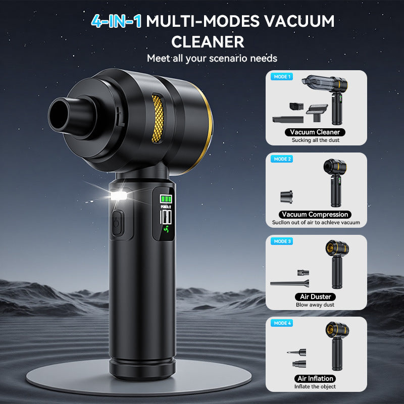 LED car dust blower