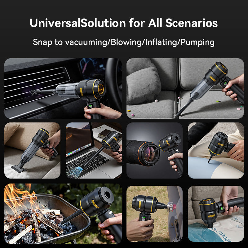 LED car dust blower