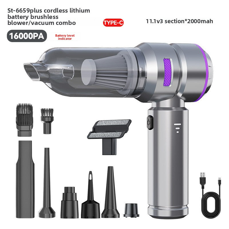 LED car dust blower