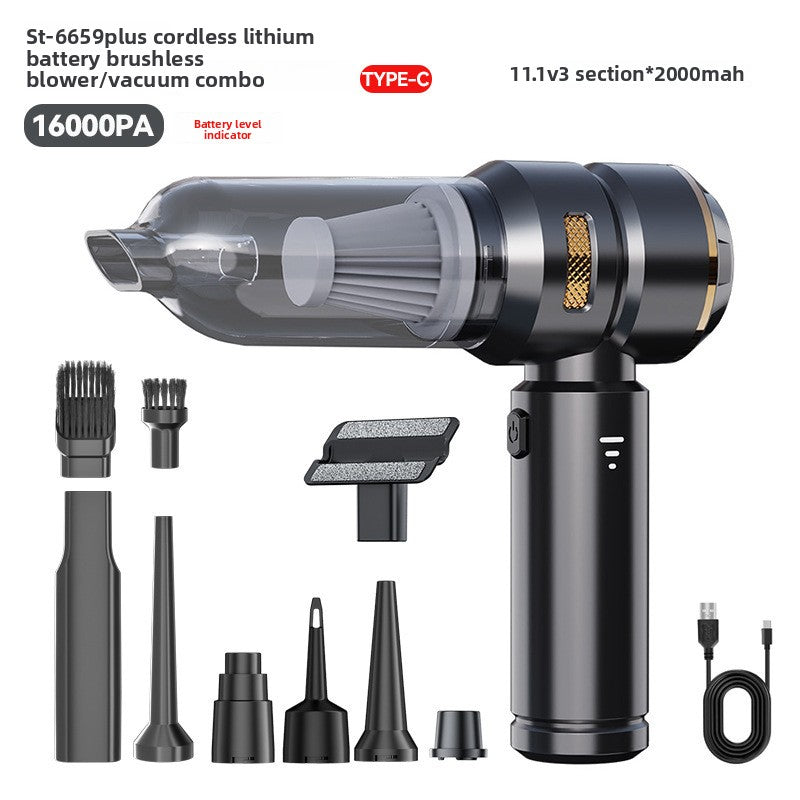 LED car dust blower