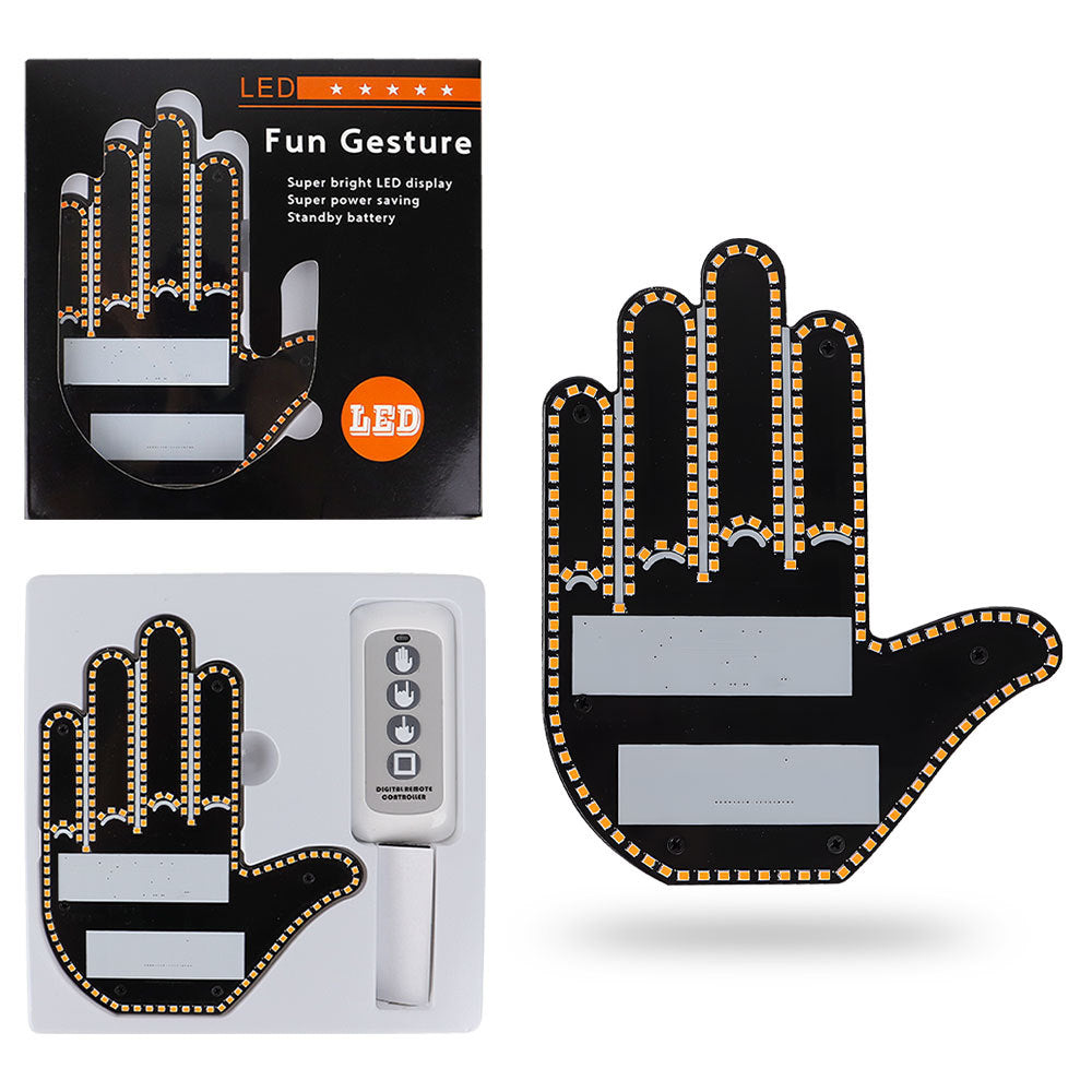 LED Car Interior Gesture Control Atmosphere Light
