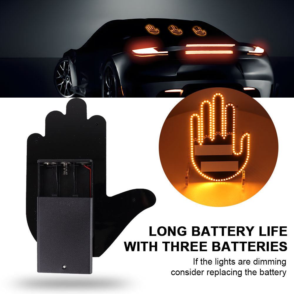 LED Car Interior Gesture Control Atmosphere Light